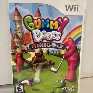 Gummy Bears Mini Golf, Nintendo Wii, No Manual, With Box, Tested